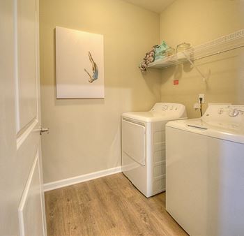 Washer & dryers included